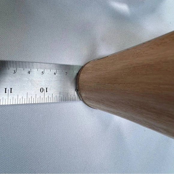 Calvin Klein Laureen acrylic / wooden block heel sandals Sz 9.5 worn in store - Picture 11 of 12